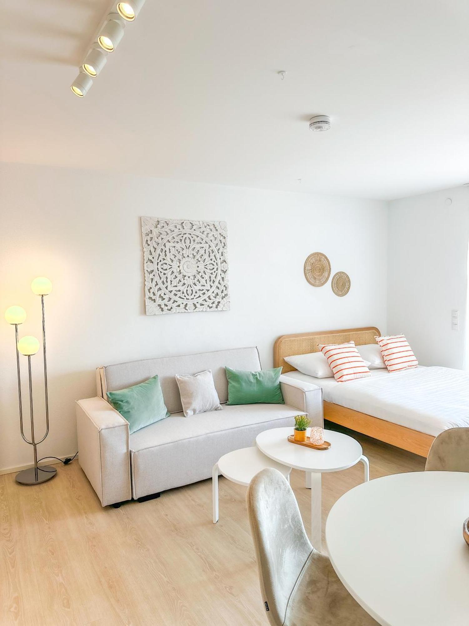 Thesunset Club - Studio II - Kueche - Balkon - Parken 梅明根 外观 照片