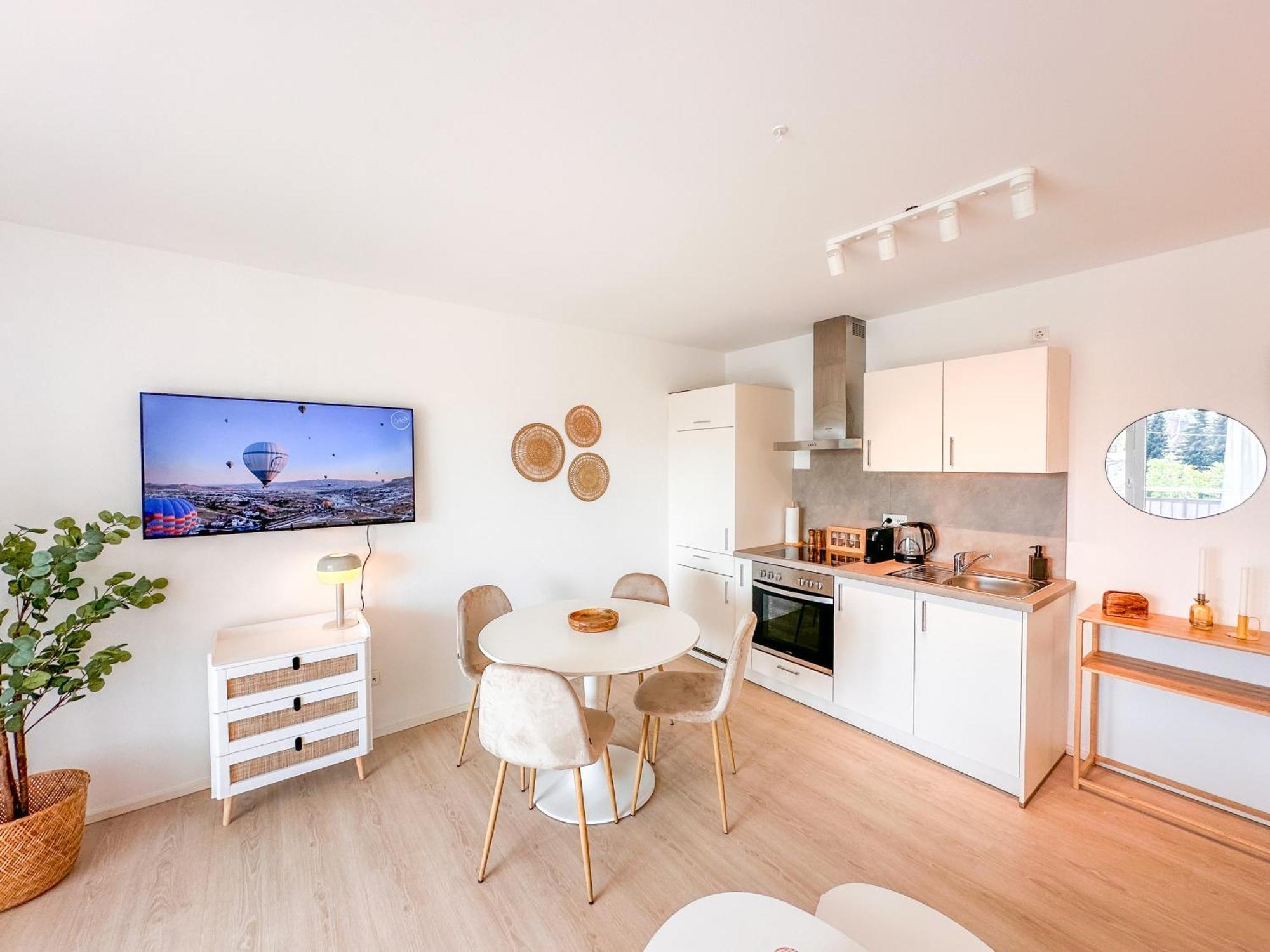 Thesunset Club - Studio II - Kueche - Balkon - Parken 梅明根 外观 照片